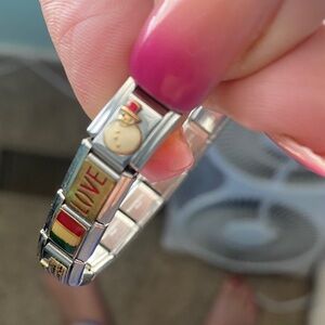 Italian bracelet charms